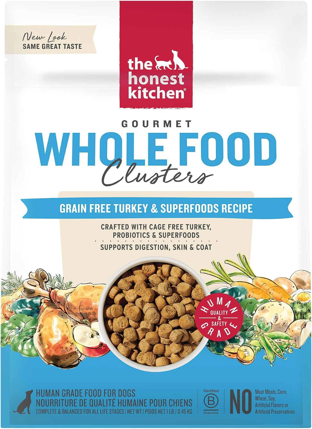 the-honest-kitchen-grain-free-beef-superfoods-whole-food-clusters-human-grade-dry-dog-food-vet-crafted-nutritional-support-for-skin-coat-digestion-overall-wellness-5-lb-bag
