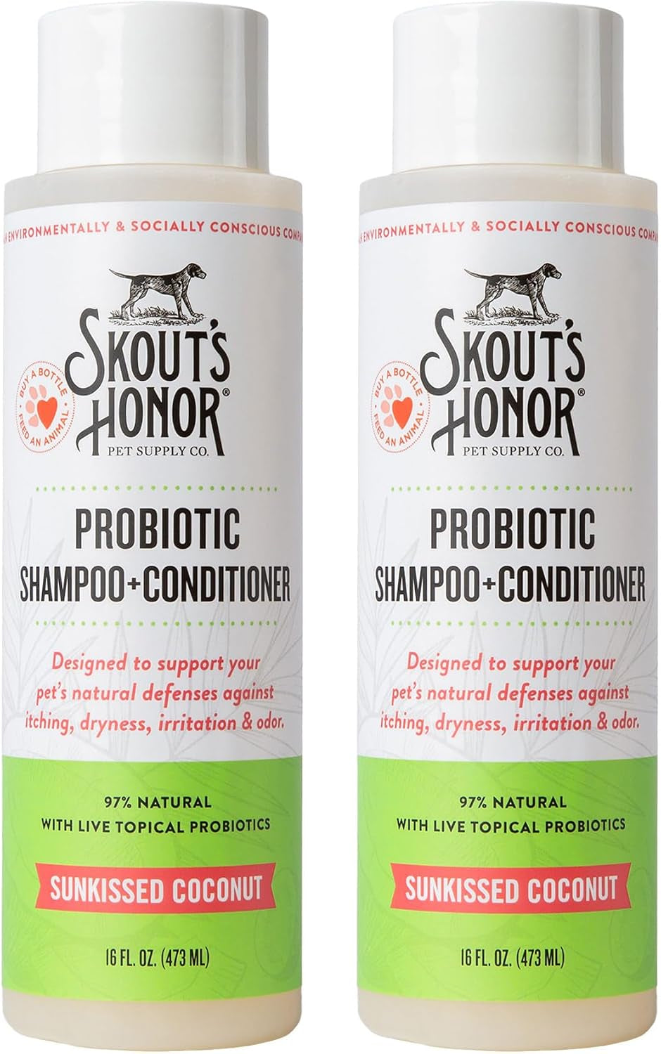 skouts-honor-probiotic-dog-shampoo-and-conditioner-dotw-16-oz-hydrating-natural-2-in-1-for-itchy-skin-microbiome-friendly-with-avocado-oil-omega-3s-paraben-sulfate-free