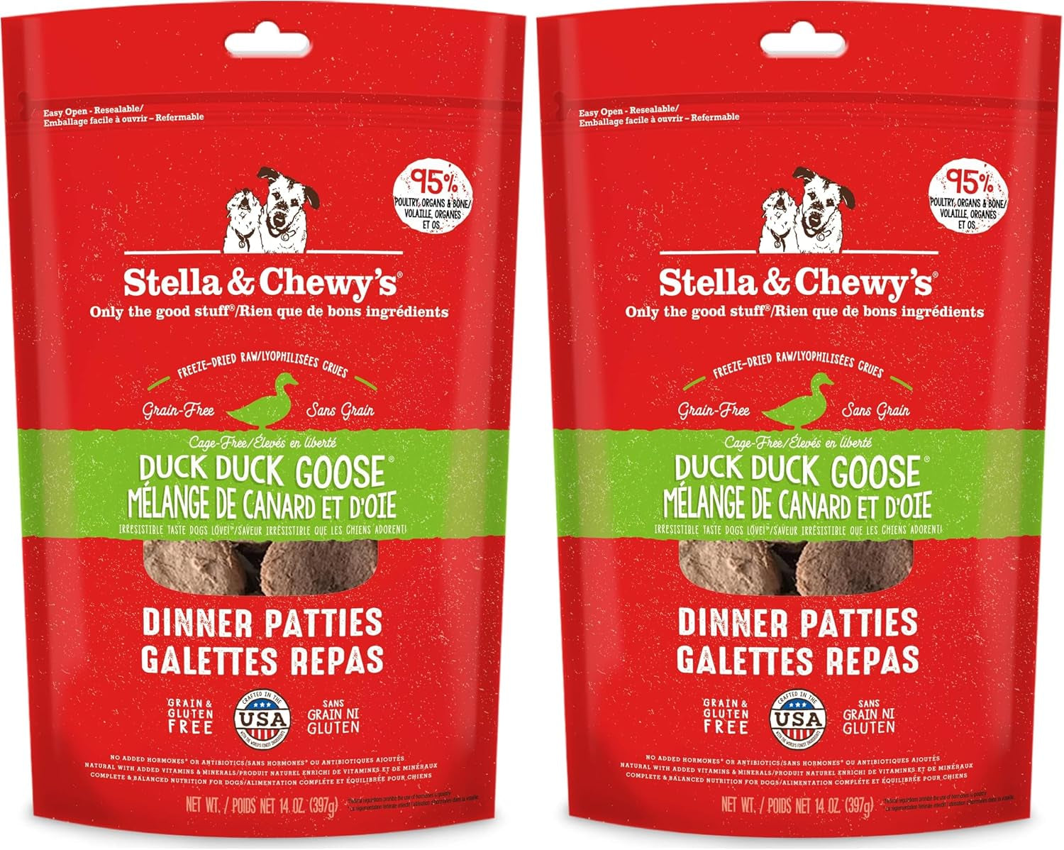 stella-chewys-freeze-dried-raw-dinner-patties-beef-recipe-high-protein-grain-free-puppy-dog-food-perfect-for-picky-eaters-25-oz