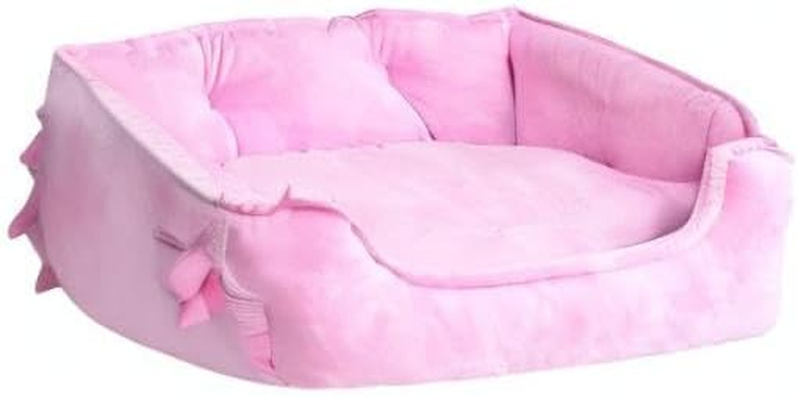 cute-princess-dog-bed-pink-puppy-bed-for-small-dogs-breathable-cat-couch-bowknot-pet-cushion-comfortable-kitten-nest-girl-doggy-sofa-waterproof-bottom-pink