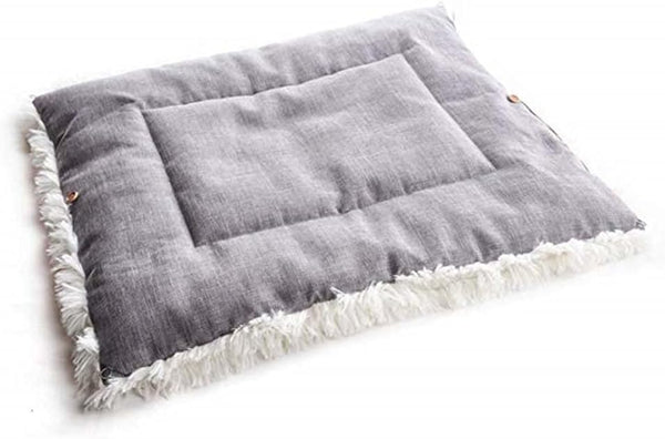 Cat Litter Pet Kennel Cat Pad Cushion Dual-Use Long-Haired South Korea Velvet Autumn and Winter Nest Cat Litter Mattress Pet Pad 61Cm X Cm 513