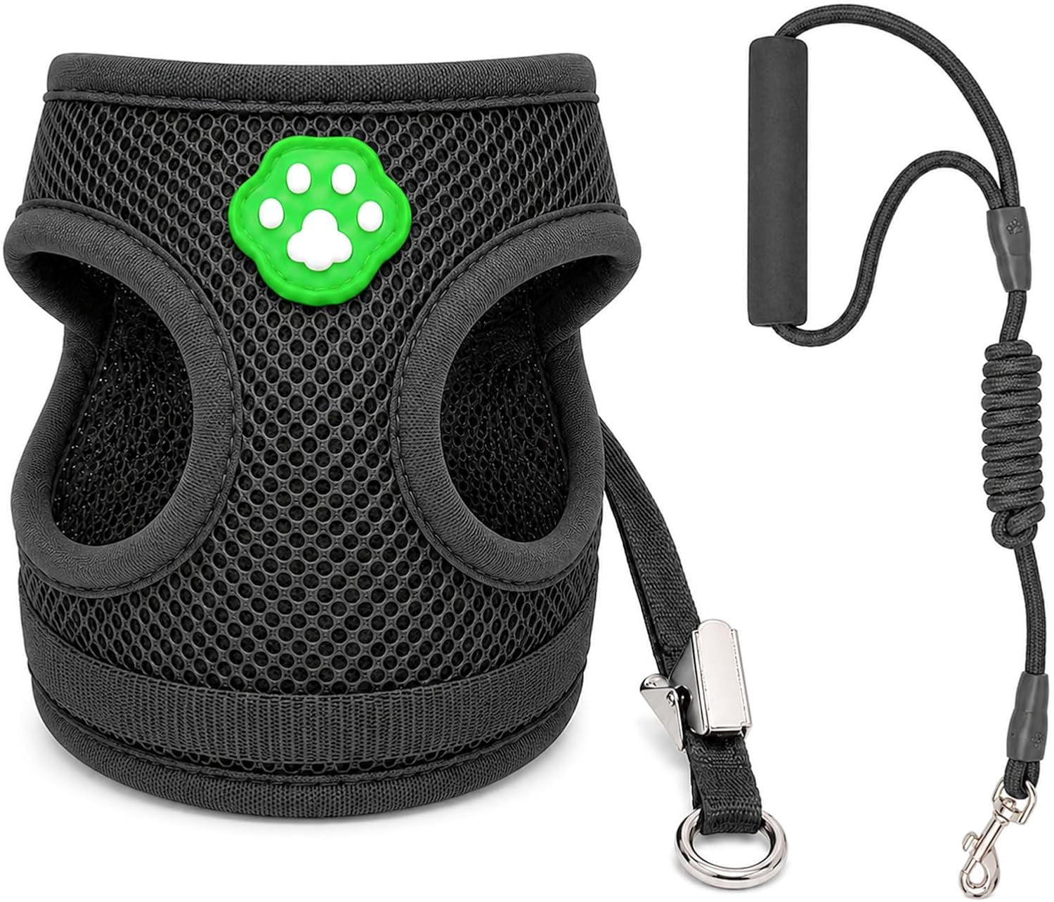 dog-collar-and-leash-set-with-bowtie-soft-cute-puppy-collar-cotton-puppy-collar-with-adjustable-metal-buckle-for-small-medium-dog-pink-size-s-neck-10-16