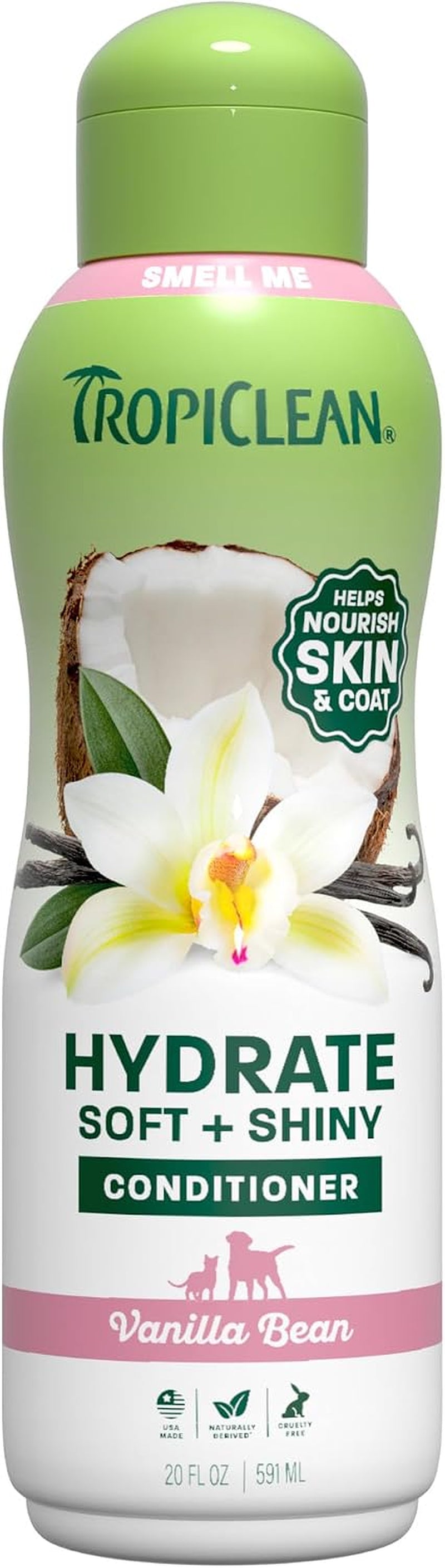 tropiclean-deshedding-dog-conditioner-reduces-shedding-softens-coat-puppy-safe-made-in-the-usa-lime-cocoa-butter-scent-20oz