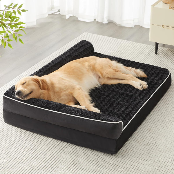 BFPETHOME Orthopedic Dog Beds for Large Dogs-Waterproof Sofa Dog Bed with Removable Washable Cover, Big Pet Bed with Waterproof Lining and Nonskid Bottom,Pet Bed for Large Dogs12