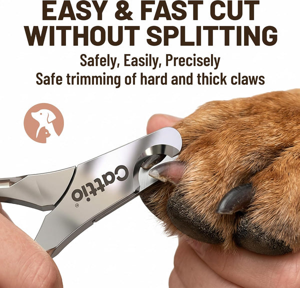 Dog Nail Clippers - All Steel Material, Built-In Spring,Heavy Duty Dog Nail Trimmer Full Metal Razor Sharp Professional for All Dogs Cats with Thick Toena,Dog Nail Trimmers4