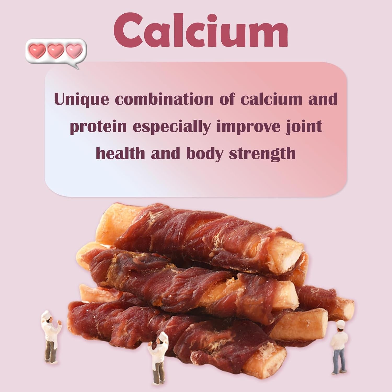dog-treats-duck-wrapped-beef-cartilage-dog-chews-long-lasting-grain-free-rawhide-free-natural-dental-dog-bones-teeth-cleaning-training-treats-for-small-medium-large-dogs-healthy-pet-snacks