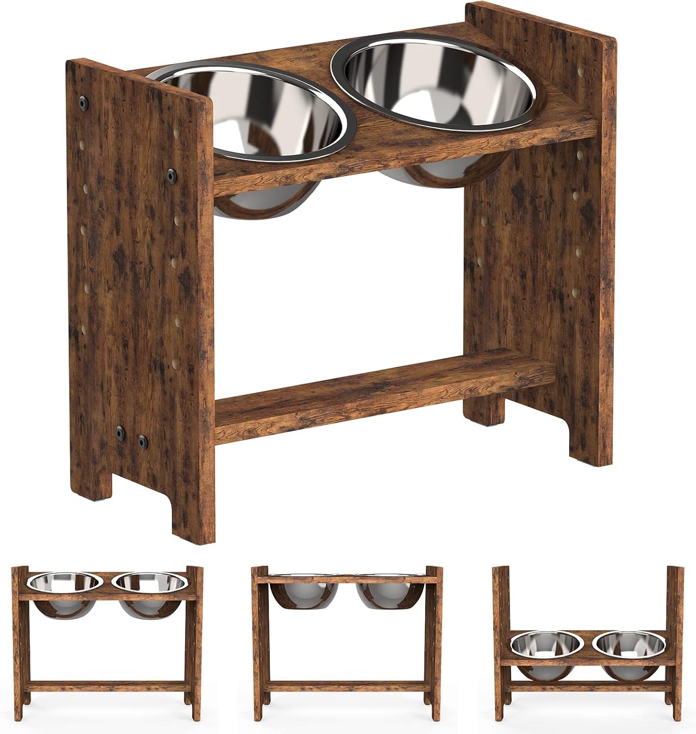 vantic-elevated-dog-bowls-raised-dog-bowl-stand-adjustable-small-natural-bamboo-elevated-feeder-with-2-stainless-steel-bowls-adjustable-height-stand-for-small-puppies-and-cats