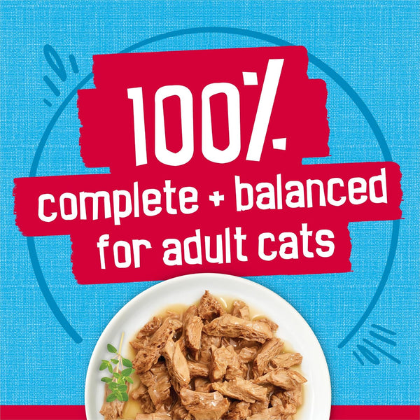 Purina Friskies Prime Filets with Ocean Whitefish and Tuna in Sauce High Protein Wet Cat Food - (Pack of 24) 5.5 Oz. Cans6