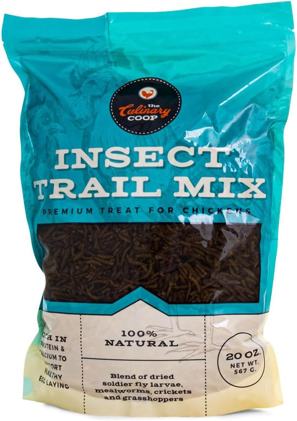 Fluker'S Culinary Coop Premium Chicken Treats, Dried Insect Trail Mix, 20 Oz1
