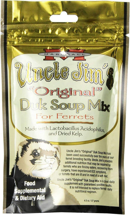 Marshall Uncle Jim'S Original Duk Soup Mix for Ferrets 4.5Oz. (Pack of 12)1