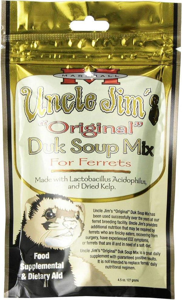 Marshall Uncle Jim'S Original Duk Soup Mix for Ferrets 1.69Lb (6 X 4.5Oz)1