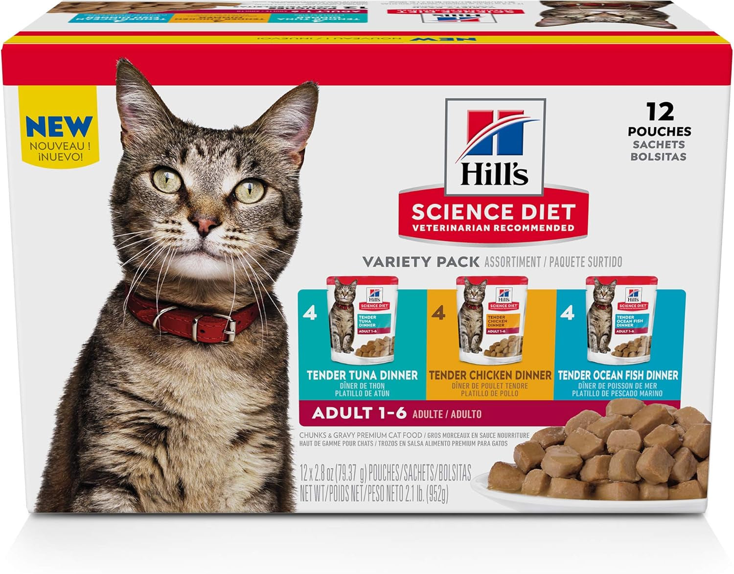hills-science-diet-adult-1-6-wet-cat-food-variety-pack-1-veterinarian-recommended-chicken-tuna-ocean-fish-2-8-oz-pouches-12-pack