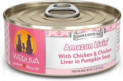 Weruva Classic Dog Food, Variety Pack, Baron'S Batch, Wet Dog Food, 14Oz Cans (Pack of 12)15