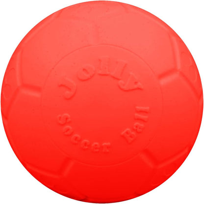 Jolly Pets Large Soccer Ball Floating-Bouncing Dog Toy, 8 Inch Diameter, Ocean Blue | Large 8 Inch Durable Dog Soccer Ball for Dogs 60 to 90 Lbs, Won'T Deflate When Punctured, Floats for Water Play, Made in USA11