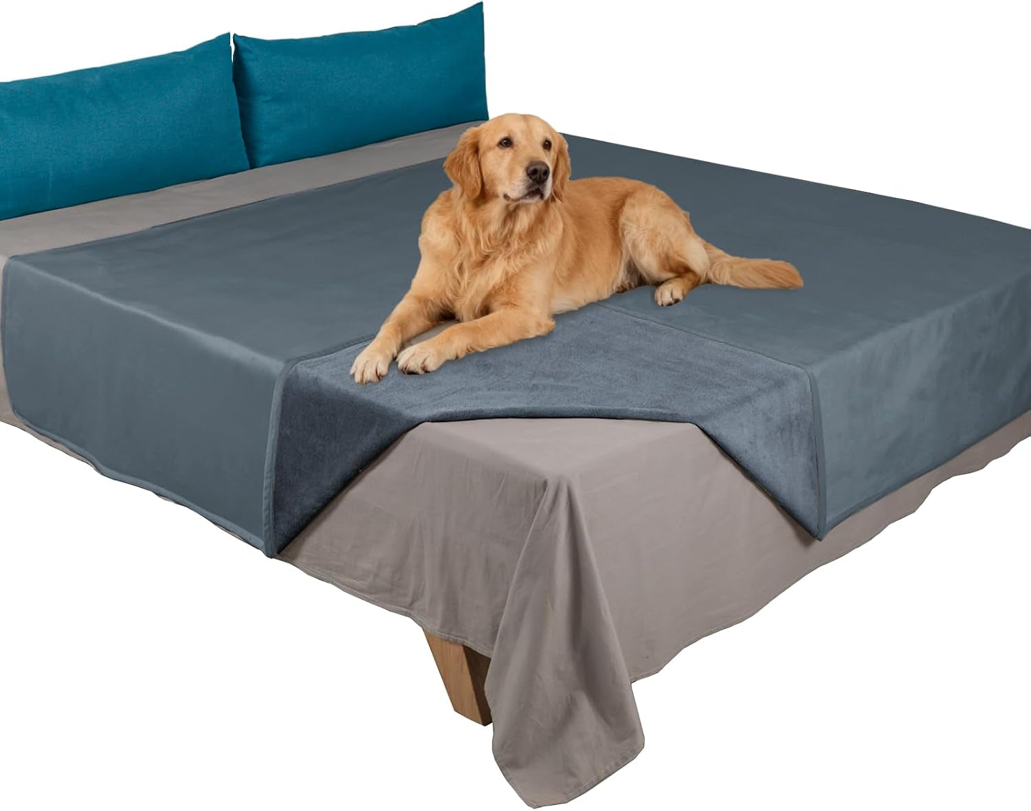 ameritex-pet-bed-blanket-reversible-100-waterproof-velvet-super-soft-for-sofa-and-bed-82x102-inches-cream-sand