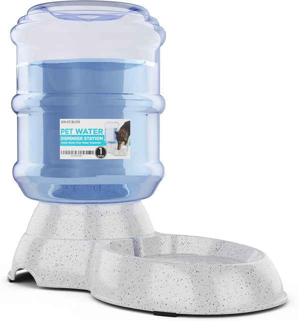 Automatic Pet Waterer Dispenser with Bpa-Free Design – 1 Gallon Capacity, Convenient Waterer Solution Ideal for Dogs and Cats Small and Large Pets5