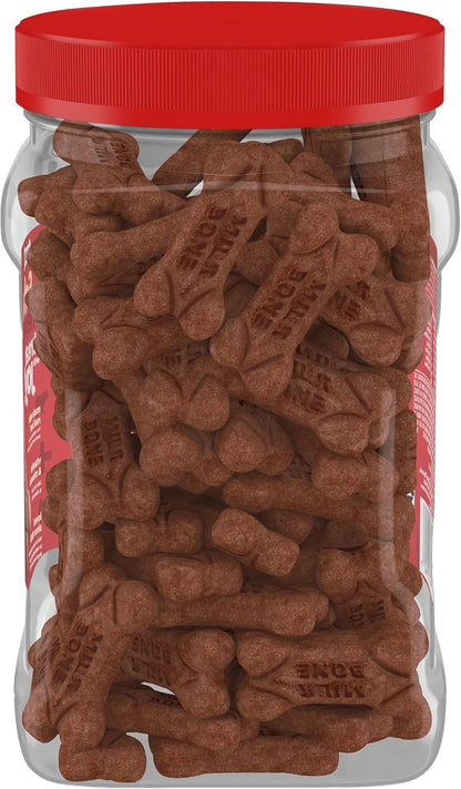 Milk-Bone Soft & Chewy Dog Treats, Made with Real Beef & Filet Mignon, 25 Ounce Canister8