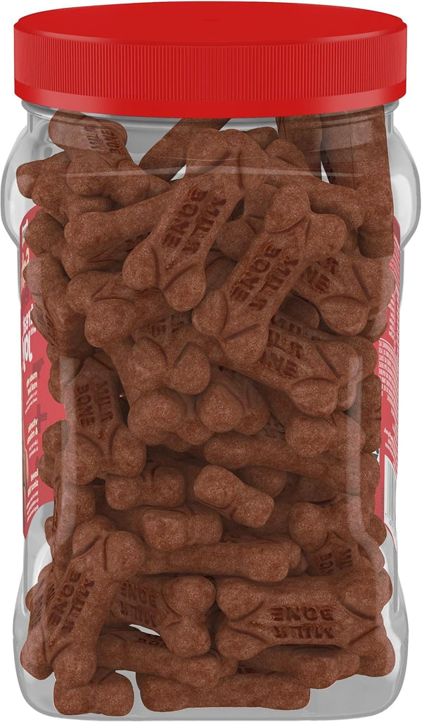 Milk-Bone Soft & Chewy Dog Treats, Made with Real Beef & Filet Mignon, 25 Ounce Canister8