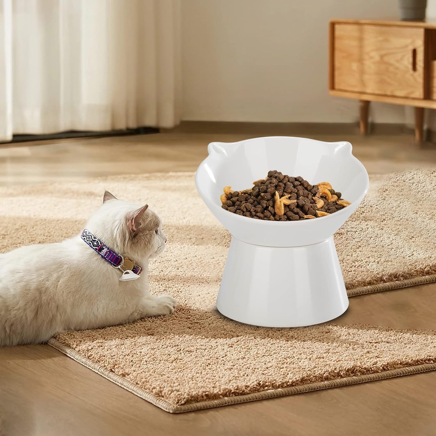 detachable-elevated-cat-bowls-15-tilted-raised-cat-food-bowl-anti-vomiting-whisker-friendly-adjustable-pet-cat-dishes-for-protecting-spine-adult-kitten-white
