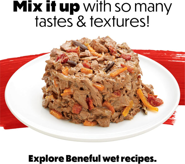 Purina Beneful Incredibites with Farm-Raised Beef Natural Small Breed Dry Dog Food with Added Vitamins, Minerals and Nutrients - (Pack of 4) 3.5 Lb. Bags10