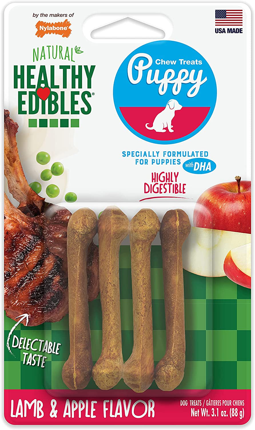 nylabone-healthy-edibles-natural-puppy-chews-long-lasting-treats-for-puppies-roast-beef-apple-bacon-dog-treats-x-small-petite-3-count