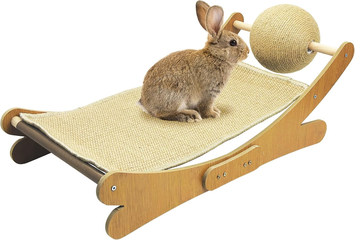 fhiny-rabbit-scratch-toy-natural-sisal-rabbit-scratching-ball-with-cardboard-pad-2-in-1-bunny-claw-scratcher-interactive-toys-nail-scratching-post-for-indoor-pets-kittens-ferrets-small-animals