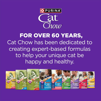 Purina Cat Chow Gentle Sensitive Stomach and Skin Dry Cat Food with Turkey - 13 Lb. Bag10