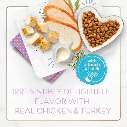 Purina Fancy Feast Kitten with Savory Chicken and Turkey Kitten Dry Food - 7 Lb. Bag4