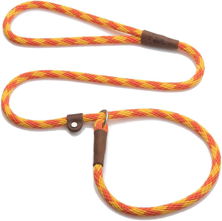 mendota-pet-slip-leash-dog-lead-and-collar-combo-made-in-the-usa-mocha-3-8-in-x-6-ft-for-small-medium-breeds