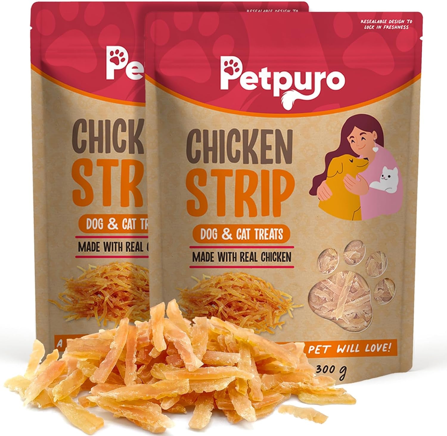 soft-chicken-treats-for-dogs-grain-free-training-rewards-snacks-high-protein-chewy-bites-for-puppy-and-small-senior-dogs-10-6-oz