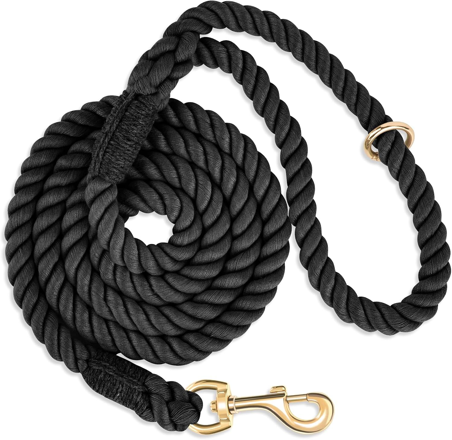 5-ft-handmade-rope-dog-leash-for-small-medium-and-large-dogs-soft-and-comfortable-grip-new-golden-heavy-duty-metal-clasp-colorful-macaron