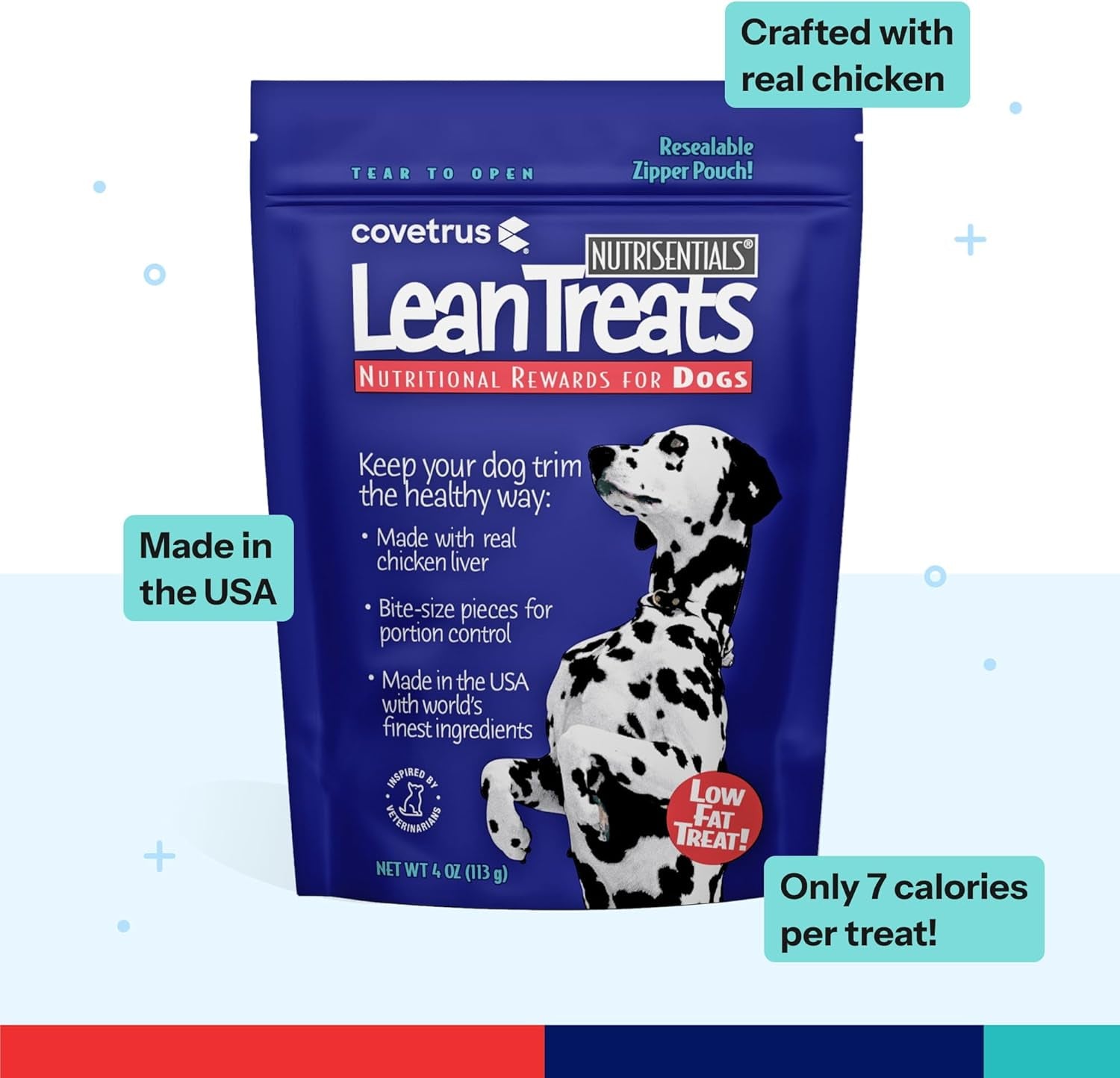 covetrus-nutrisential-lean-treats-for-dogs-small-medium-large-dogs-k9-nutritional-low-fat-bite-size-soft-chicken-flavor-chicken-flavor-3-pack-4oz