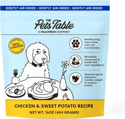 The Pets Table Chicken & Sweet Potato Air Dried Dog Food, 1 Lb / 16 Oz Bag1
