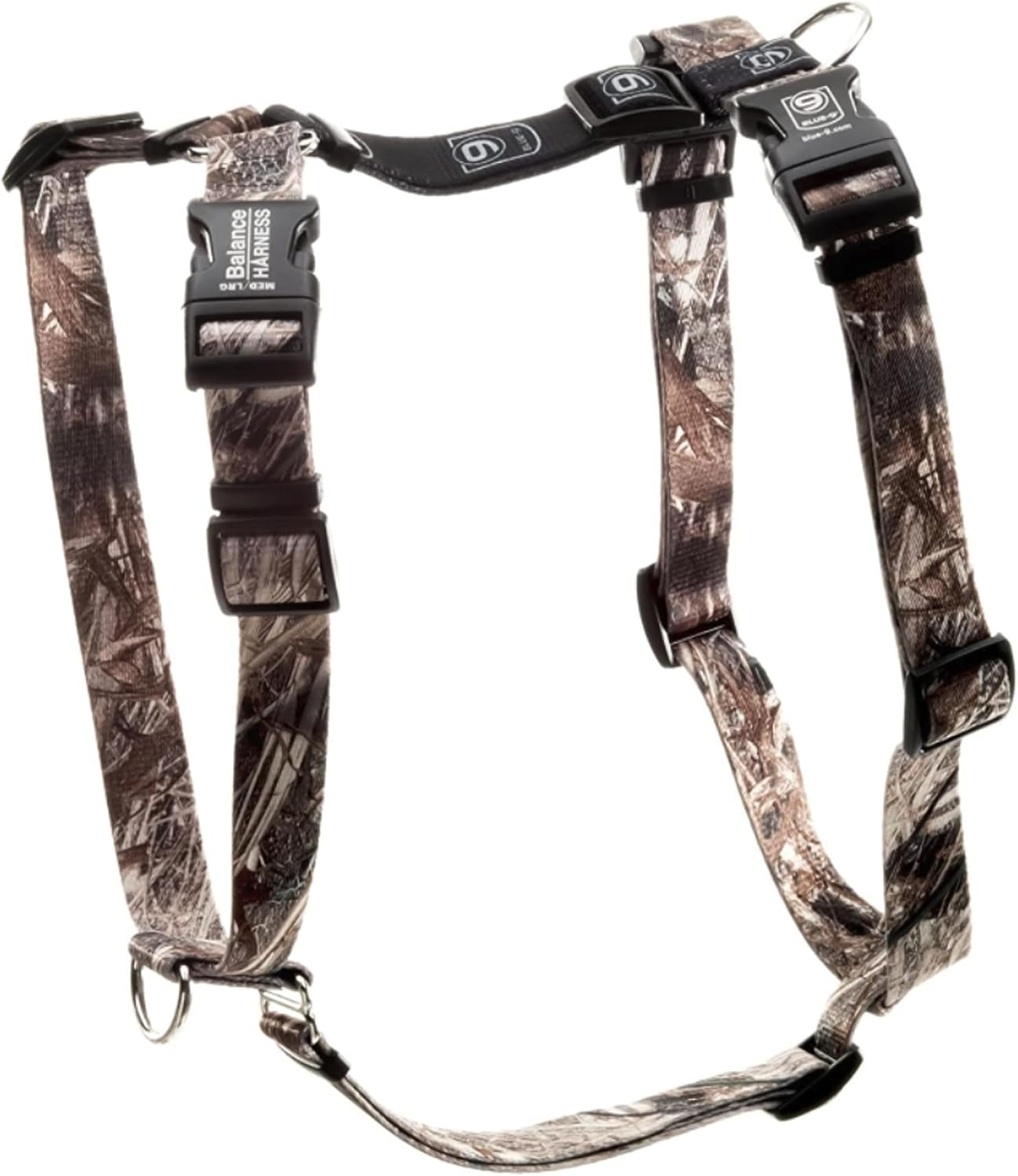 blue-9-buckle-neck-balance-harness-fully-customizable-fit-no-pull-harness-ideal-for-dog-training-and-obedience-made-in-the-usa-sky-blue-medium