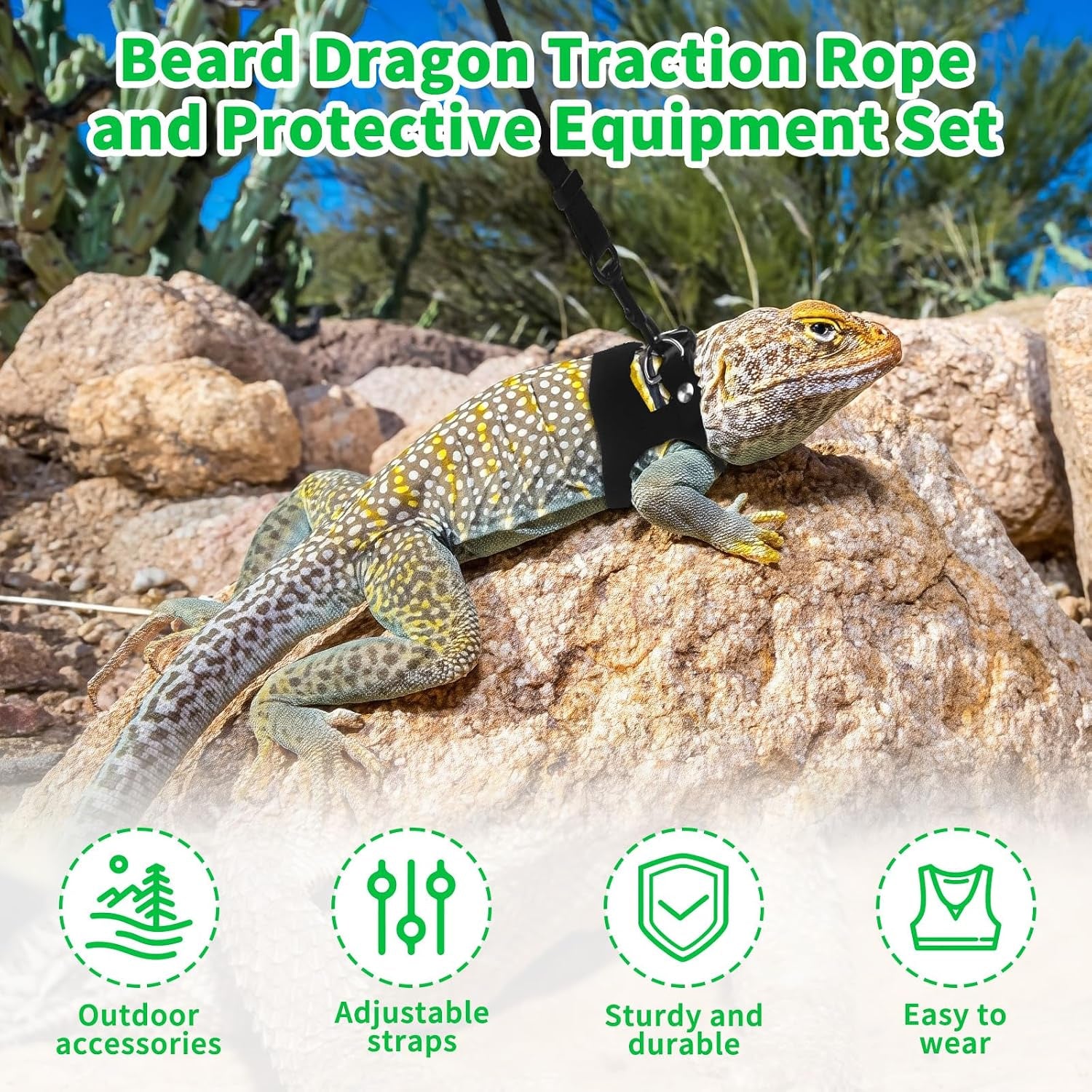 3size-black-bearded-dragon-leash-and-harness-set-with-lizard-traction-rope-for-reptile-lizard-leash-squirrel-harness-small-rabbit-traction-rope-s-m-l