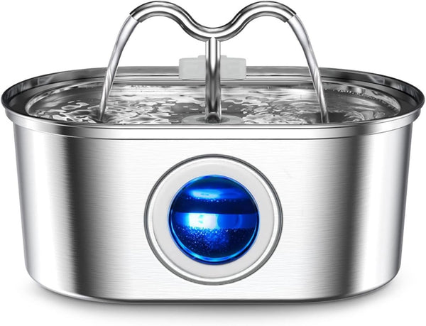 Seelene the Doggy Fountain, Quiet Floor-Standing Pet Water Fountain, Feeding & Watering Supplies (B)11