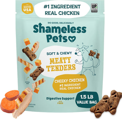 Shameless Pets Soft Dog Treats – Bacon Me Crazy Meaty Tenders, Soft & Chewy Treats for Dogs, Real Bacon 1St Ingredient, Grain Free, Healthy Treats for Small, Medium & Large Dogs, 8Oz16