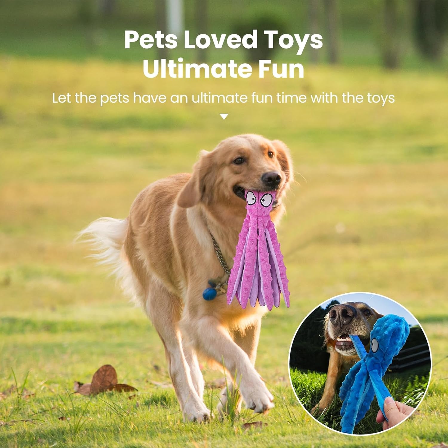 hgb-squeaky-dog-toys-2-pack-no-stuffing-octopus-crinkle-plush-chew-toys-for-puppies-small-medium-large-dogs-interactive-tug-toys-to-keep-dogs-busy
