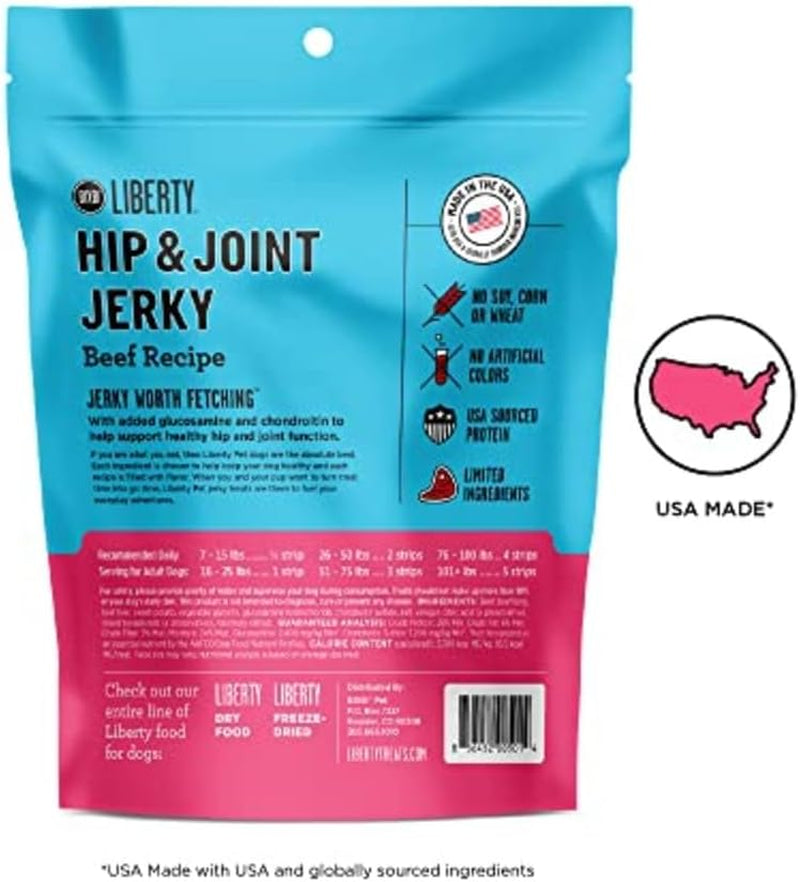 bixbi-liberty-functional-healthy-hip-and-joint-dog-jerky-treats-beef-recipe-5-ounce