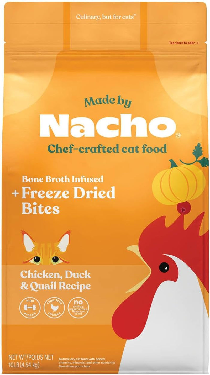 made-by-nacho-dry-cat-kibble-4lb-bag-high-protein-and-grain-friendly-premium-cat-food-cage-free-chicken-pumpkin-recipe-infused-with-bone-broth-for-hydration-limited-ingredients-single-bag