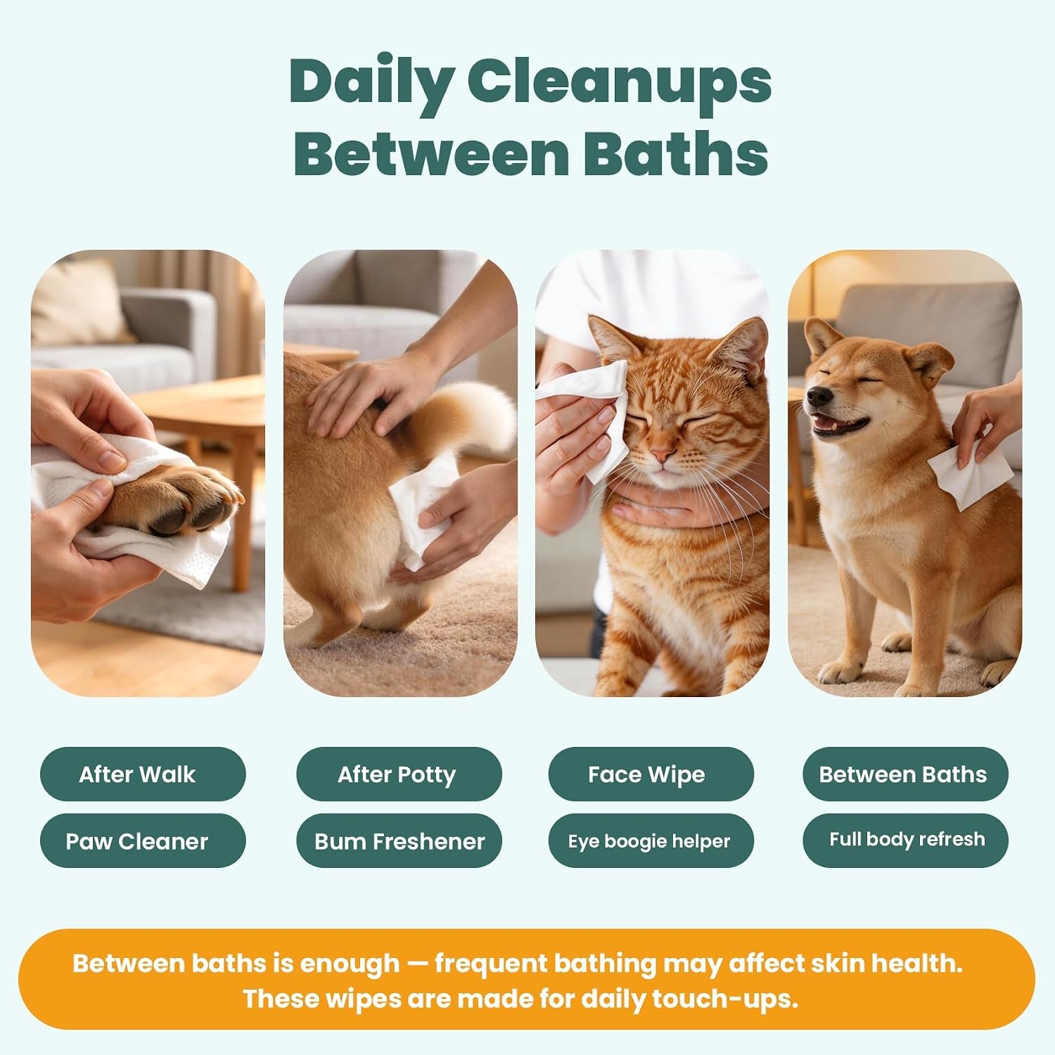 200-count-dog-wipes-cat-wipes-4x50-packs-hypoallergenic-ph-balanced-for-paws-body-face-grooming-all-natural-plant-fiber-wipes-with-aloe-coconut-oil-vitamin-e-pearl-texture