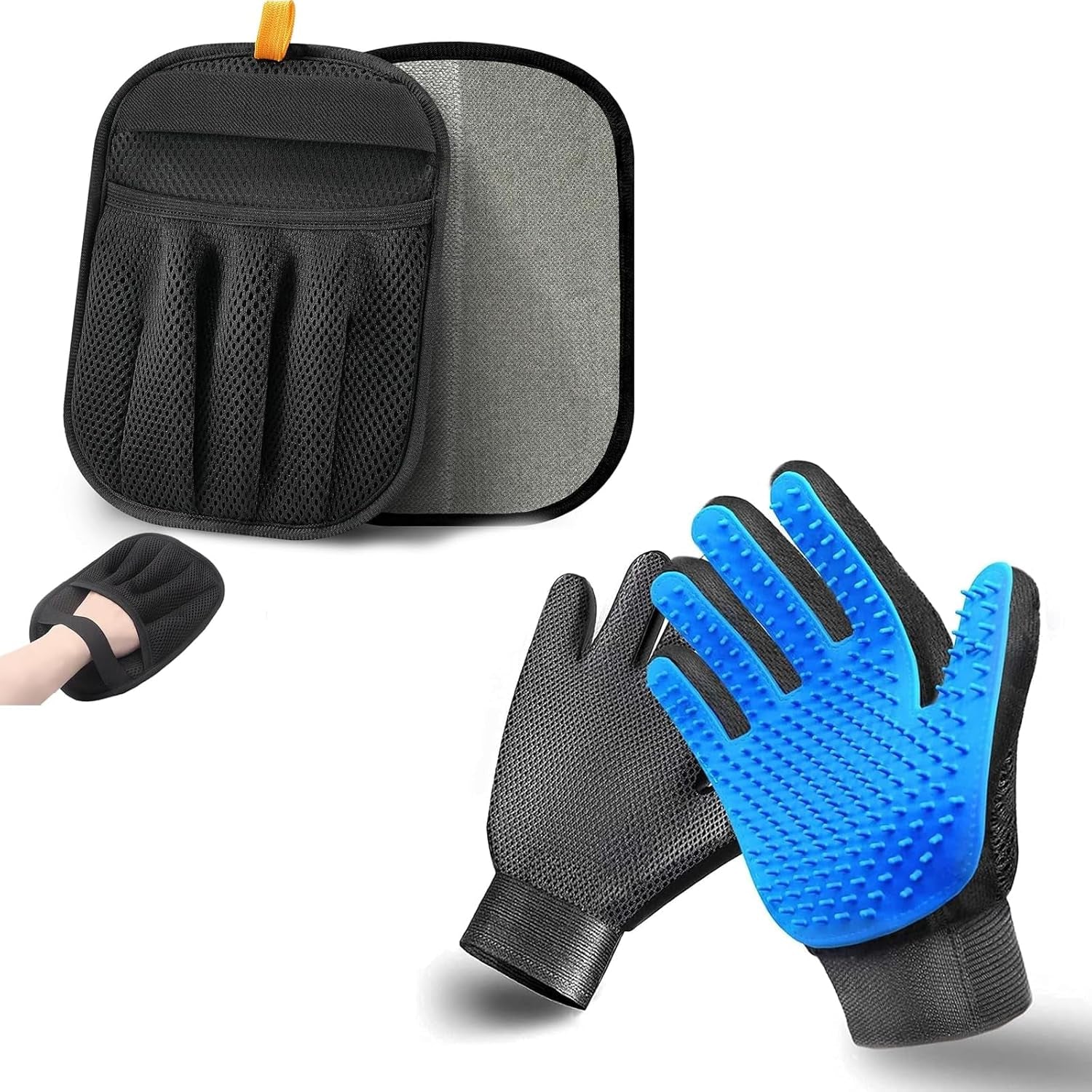 nvnan-pet-hair-removal-glove-for-dogs-cats-2-pack-blue-2-in-1-deshedding-brush-and-massage-mitt-for-shedding-control-bathing-and-washing-safe-for-short-or-long-hair-pets