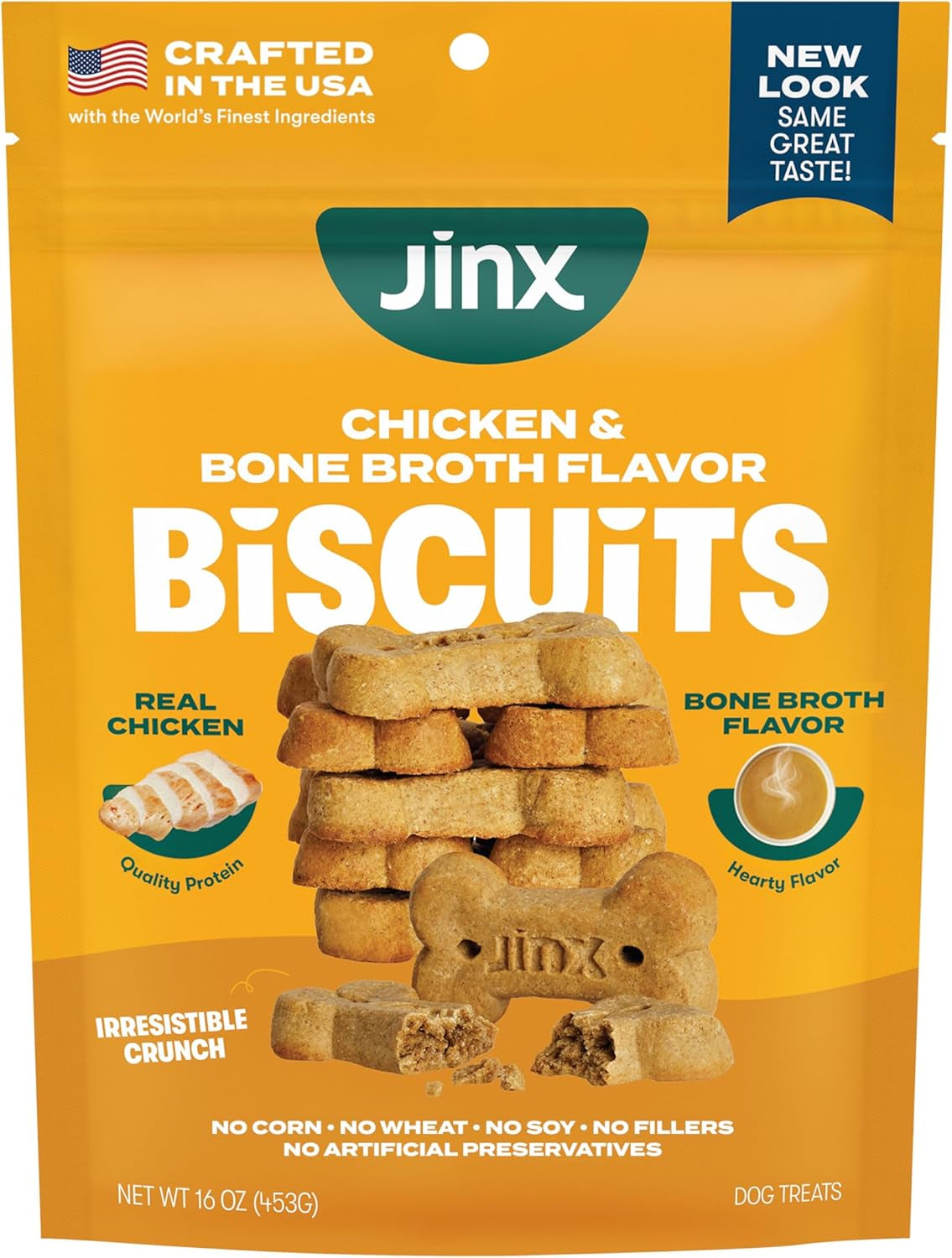 jinx-dog-biscuits-oven-baked-dog-treats-with-salmon-bone-broth-16oz-1-pack-crunchy-healthy-dog-treat-superfood-rich-with-real-salmon-dog-cookies-for-puppies-adults-senior-dogs