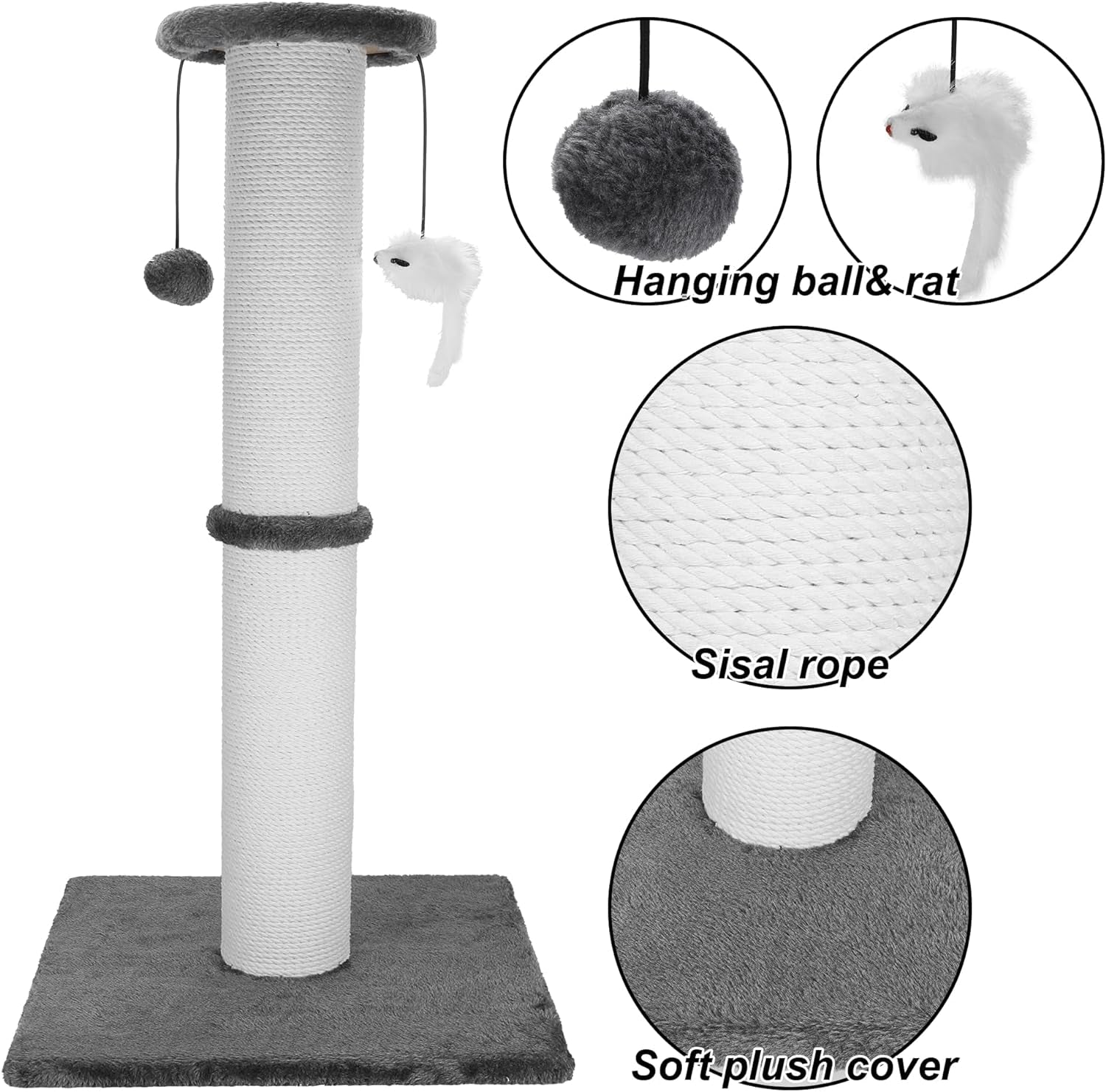 34-inch-tall-cat-scratching-post-for-large-cats-stable-base-gray-heavy-duty-cat-scratcher-extra-tall-thick-post-soft-natural-cotton-rope-hanging-interactive-cat-toys-indoor-cat-furniture