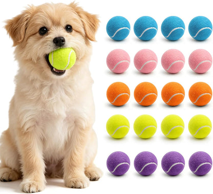 ZIYIZE Mini Tennis Balls, 6 Pack 2 Inch Dog Tennis Balls, Easy Catching Pet Playing Ball for 2 Inch Dog Ball Launcher9