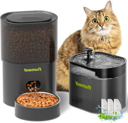 3L Automatic Cat Feeder and Water Dispenser1