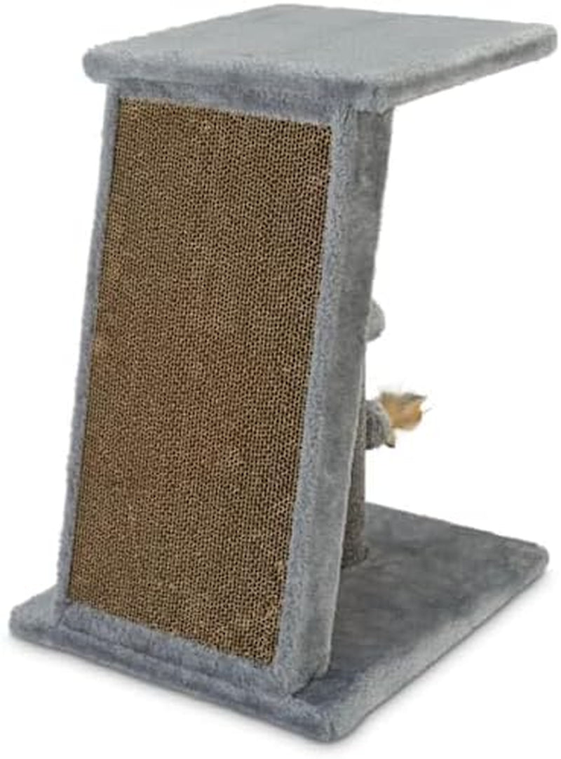 everyyay-by-petco-raised-runway-cat-scratch-post-with-refillable-corrugated-cardboard-20-75-h