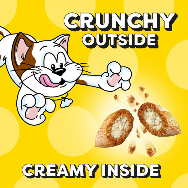 Temptations Mixups Crunchy and Soft Cat Treats, Cookout Flavor, 30 Oz | Chicken, Liver & Beef Flavors, under 2 Calories per Treat, 100% Complete & Balanced for Adult Cats, Resealable Stay-Fresh Tub5