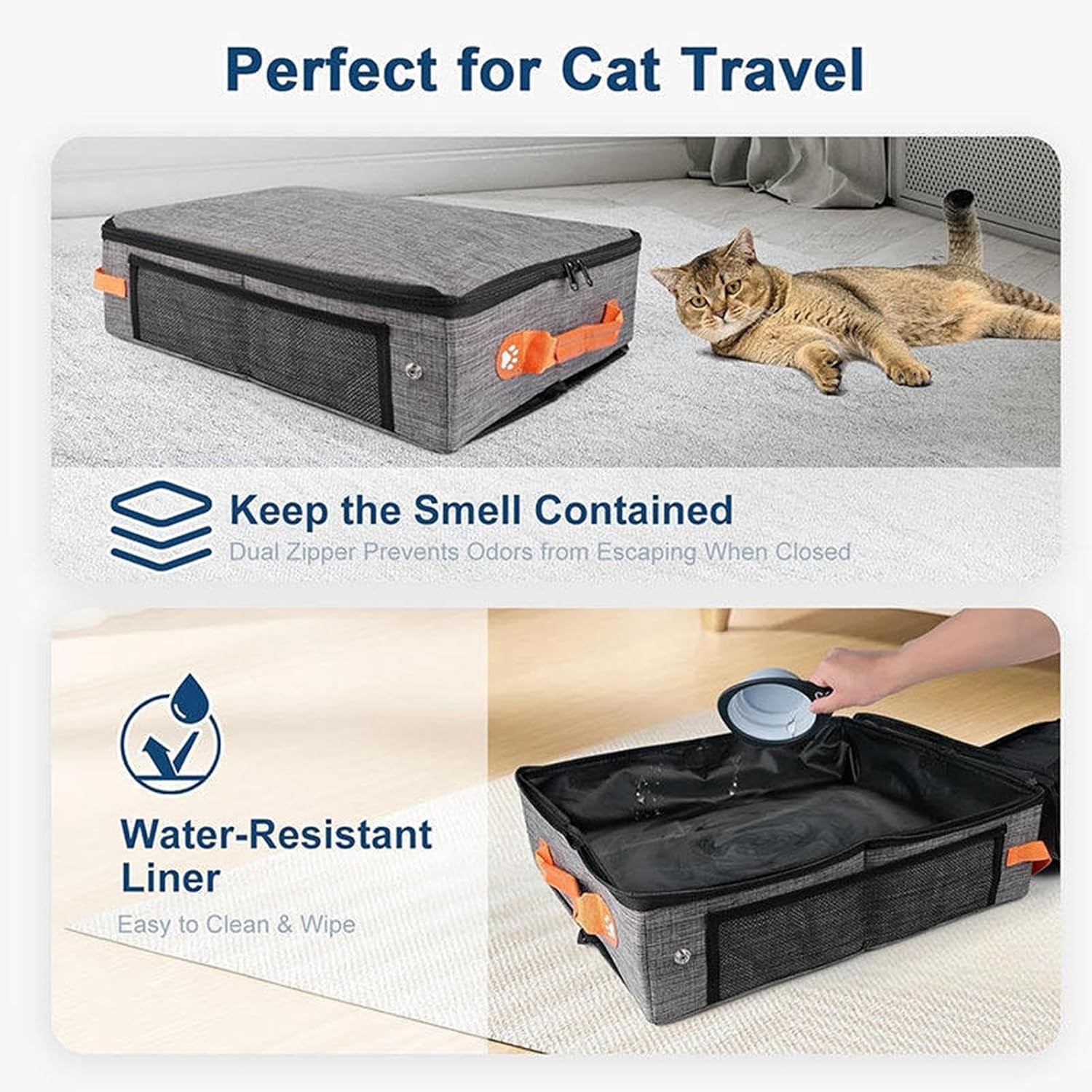 portable-cat-litter-box-hard-bottom-zippered-tray-pet-waterproof-portable-cat-box-indoor-outdoor-travel-car-camping-hotel-corner-housebreaking
