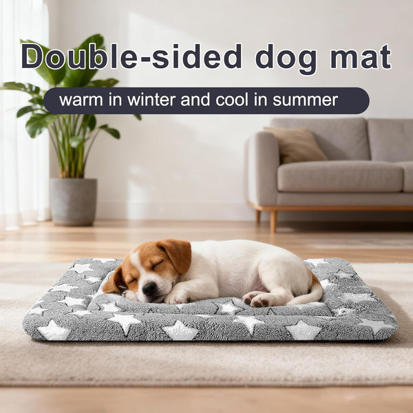 Dog Bed Mat – Soft & Comfortable Dog Kennel Pad for Crate – Durable Crate Bed & Mat for Dogs & Cats – Ideal for Crate, Kennel, and Home Use3